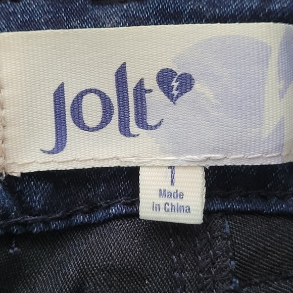 Jolt | NWOT Leopard Print Blue-on-Blue Women's Small Jeans - Picture 7 of 13